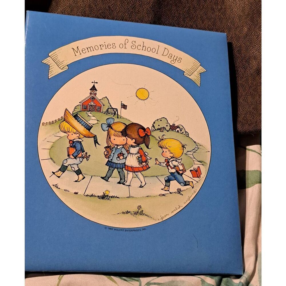 Vintage Hallmark School Memory Book Joan Walsh Anglund